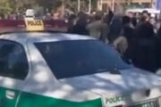 حمله نیروی انتظامی به تجمع «برائت از جمهوری اسلامی» خانواده‎ های شهدا
